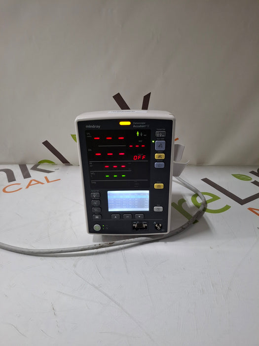 Mindray Datascope Accutorr V Vital Signs Monitor