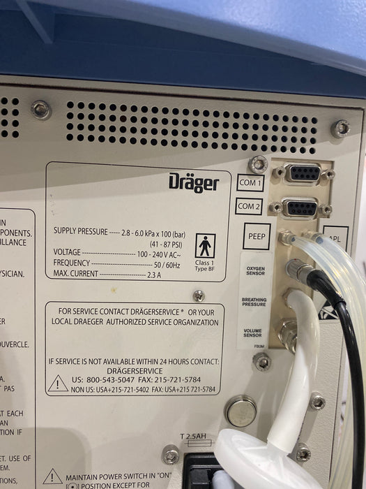 Draeger Medical Fabius GS Premium Anesthesia Machine