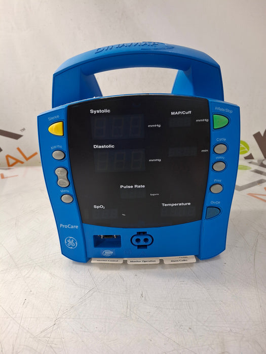 GE Healthcare Dinamap ProCare Vital Signs Monitor