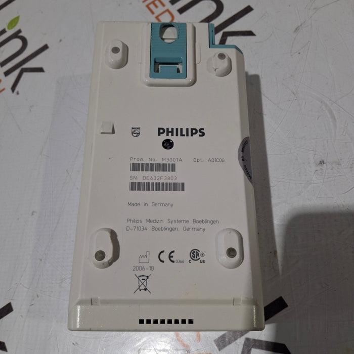 Philips M3001A-A01C06 Fast SpO2, NIBP, ECG, Temp, IBP MMS Module