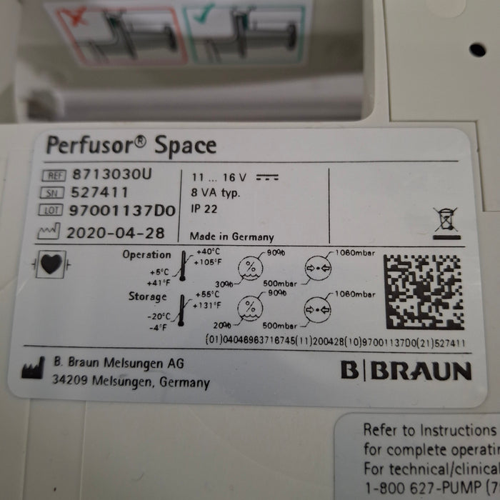 B. Braun Perfusor Space Syringe Pump