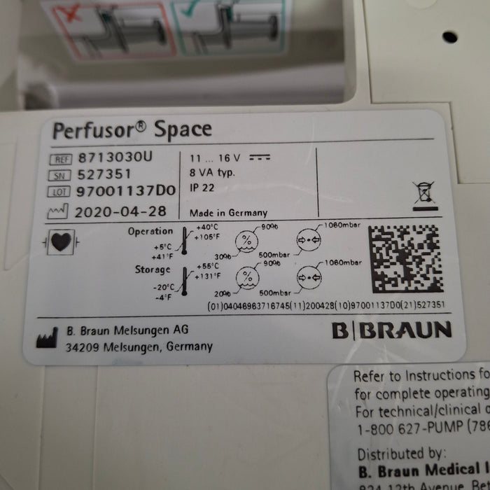 B. Braun Perfusor Space Syringe Pump