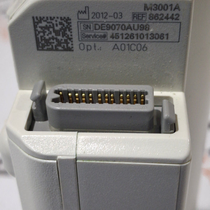 Philips M3001A-A01C06 Fast SpO2, NIBP, ECG, Temp, IBP MMS Module