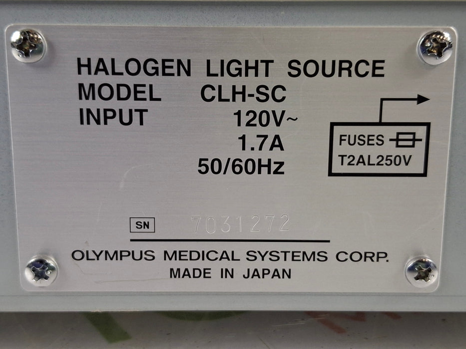 Olympus CLH-SC Halogen Light Source