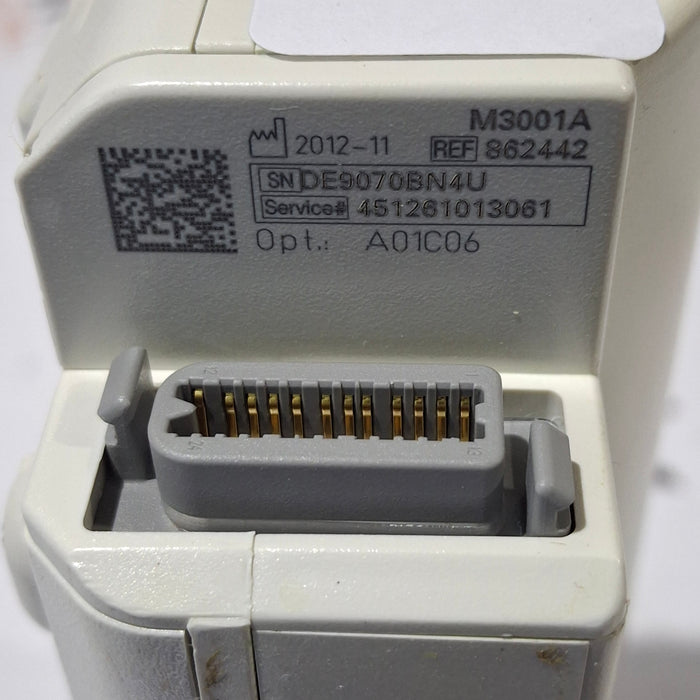 Philips M3001A-A01C06 Fast SpO2, NIBP, ECG, Temp, IBP MMS Module