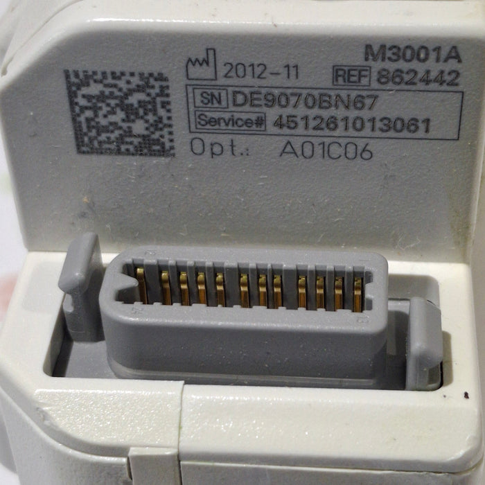 Philips M3001A-A01C06 Fast SpO2, NIBP, ECG, Temp, IBP MMS Module