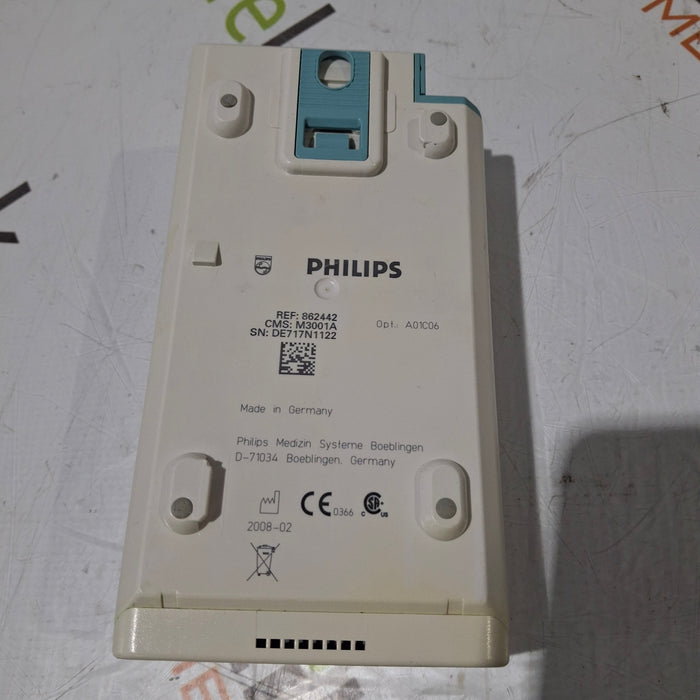 Philips M3001A-A01C06 Fast SpO2, NIBP, ECG, Temp, IBP MMS Module