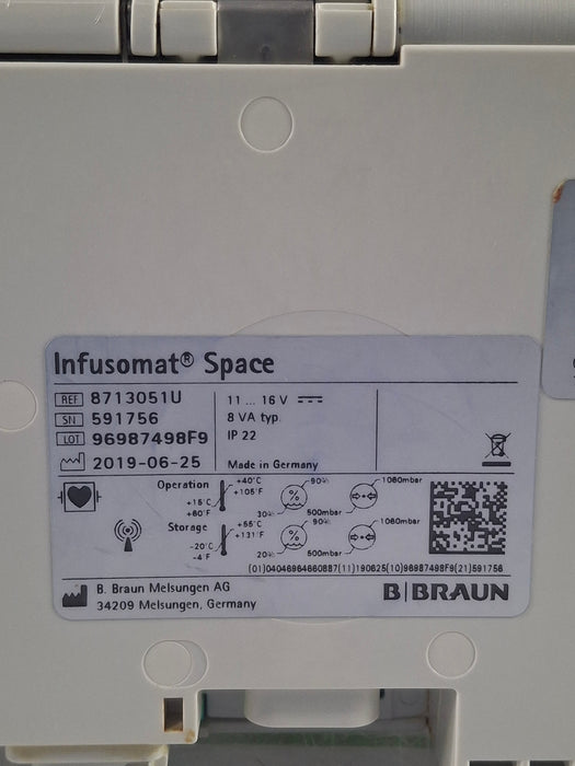 B. Braun Infusomat Space Infusion Pump