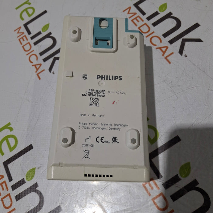 Philips M3001A-A01C06 Fast SpO2, NIBP, ECG, Temp, IBP MMS Module