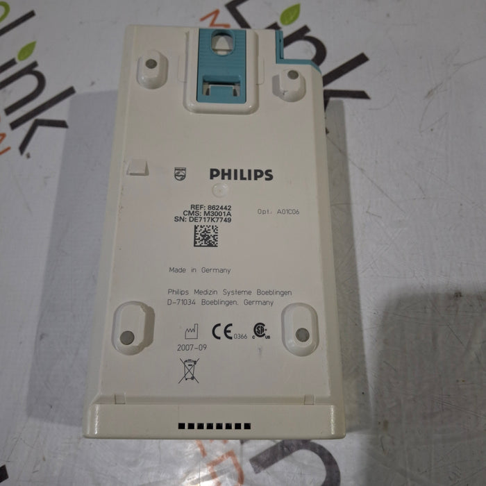 Philips M3001A-A01C06 Fast SpO2, NIBP, ECG, Temp, IBP MMS Module