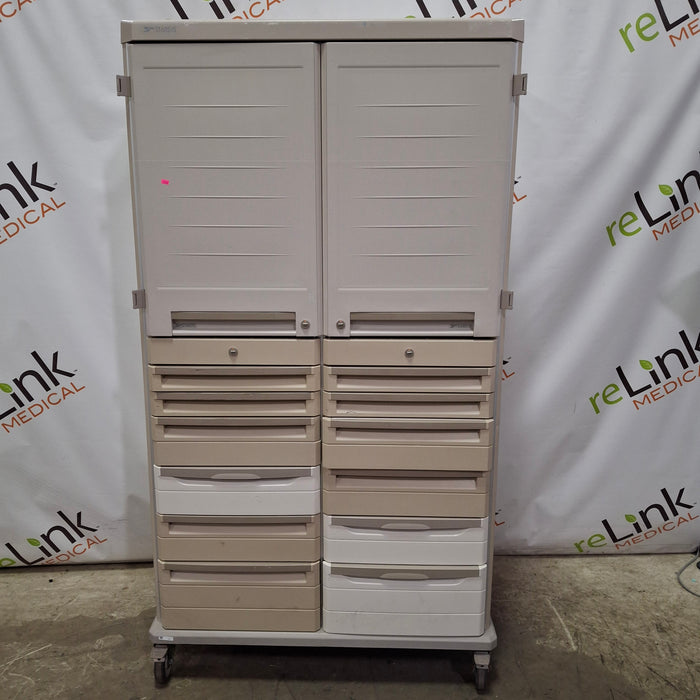 Metro Medical Starsys Double Wide Cabinet