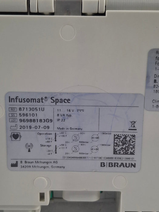 B. Braun Infusomat Space Infusion Pump