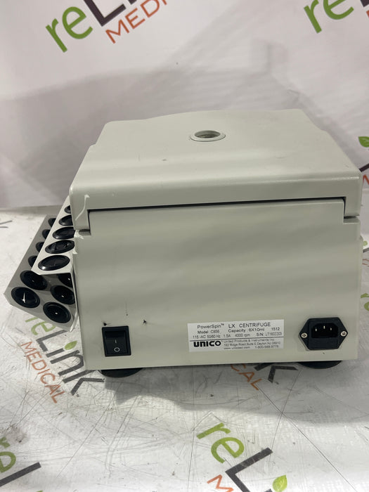 Unico C856 PowerSpin LX Centrifuge