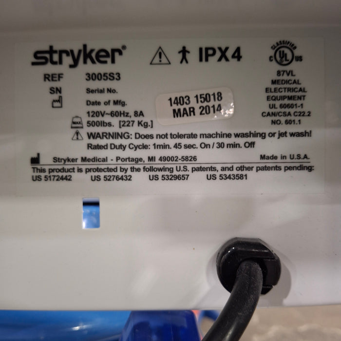 Stryker Secure III 3005 Hospital Bed
