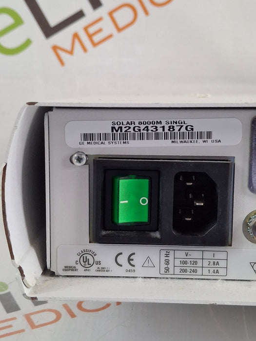GE Healthcare Solar 8000M Keypad