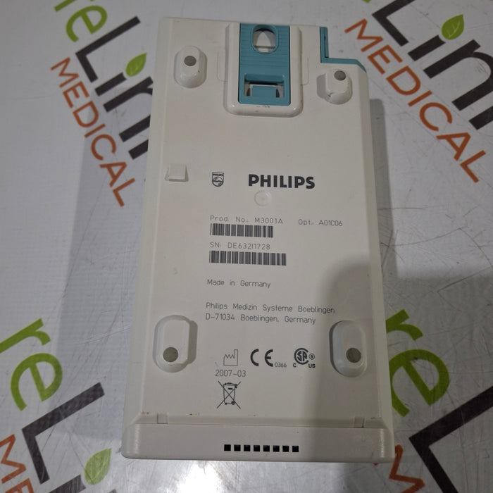 Philips M3001A-A01C06 Fast SpO2, NIBP, ECG, Temp, IBP MMS Module