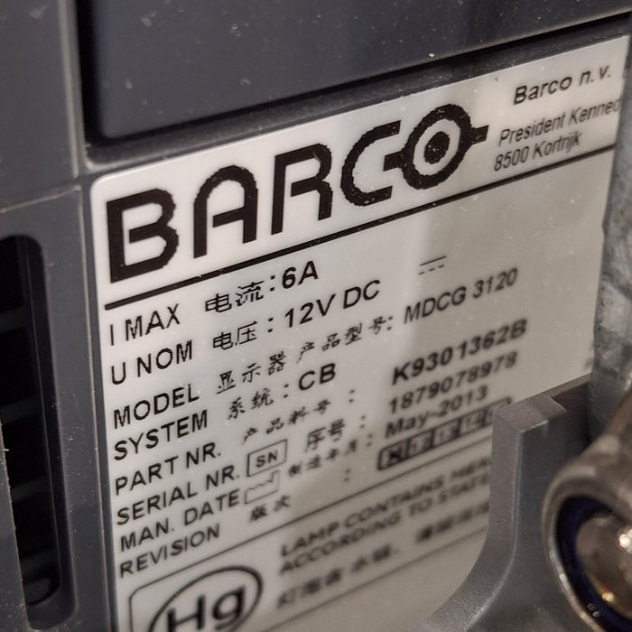 Barco MDCG-3120 Coronis 21" Grayscale Monitor