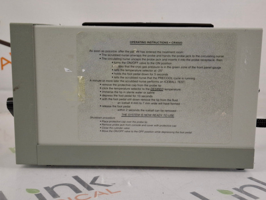 Mira, Inc. CR4000 Ophthalmic Cryo