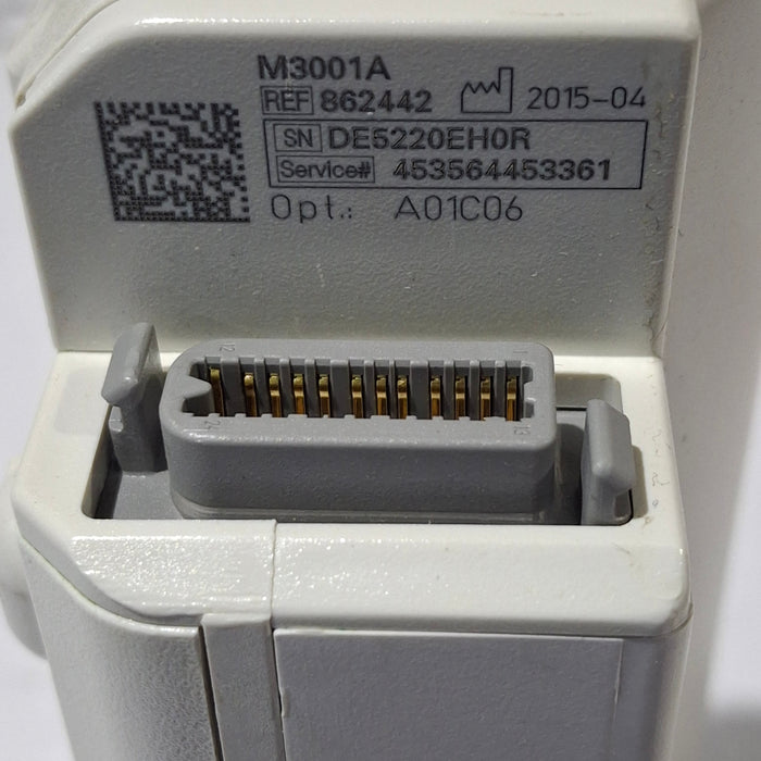Philips M3001A-A01C06 Fast SpO2, NIBP, ECG, Temp, IBP MMS Module