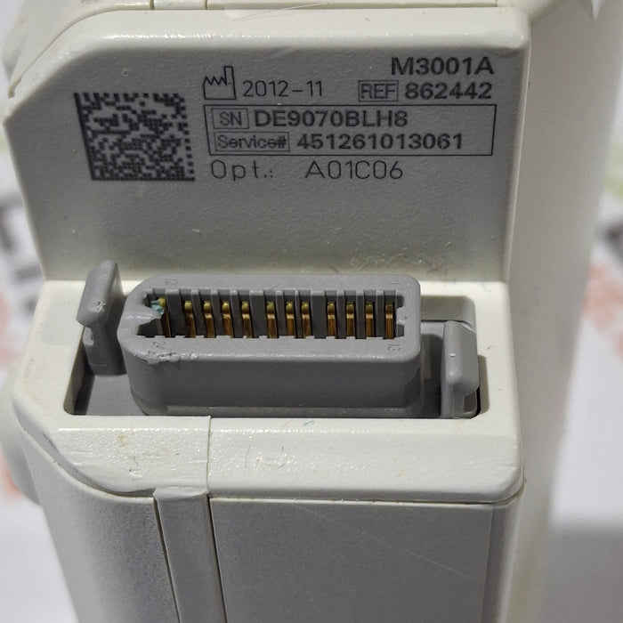 Philips M3001A-A01C06 Fast SpO2, NIBP, ECG, Temp, IBP MMS Module