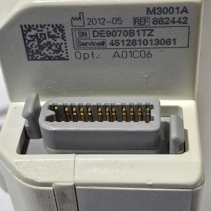 Philips M3001A-A01C06 Fast SpO2, NIBP, ECG, Temp, IBP MMS Module