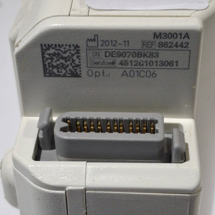 Philips M3001A-A01C06 Fast SpO2, NIBP, ECG, Temp, IBP MMS Module