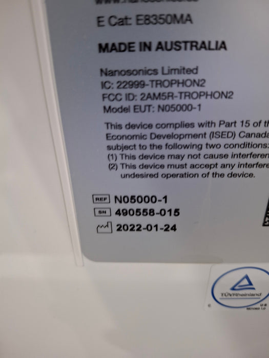 NanoSonics Trophon 2 High Level Disinfection