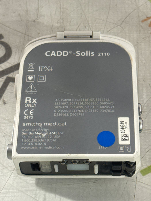 Smiths Medical Smiths Medical CADD Solis 2110 Ambulatory Infusion Pump Infusion Pump reLink Online