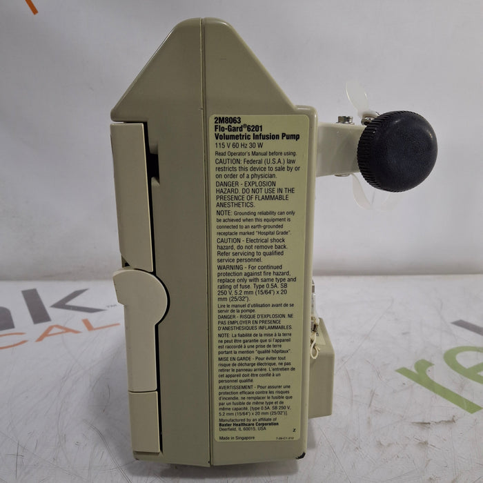 Baxter Flo-Gard 6201 Infusion Pump