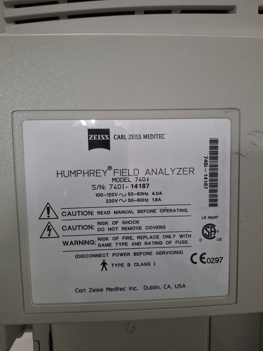 Carl Zeiss 740i Humphrey Field Analyzer