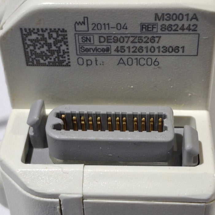 Philips M3001A-A01C06 Fast SpO2, NIBP, ECG, Temp, IBP MMS Module