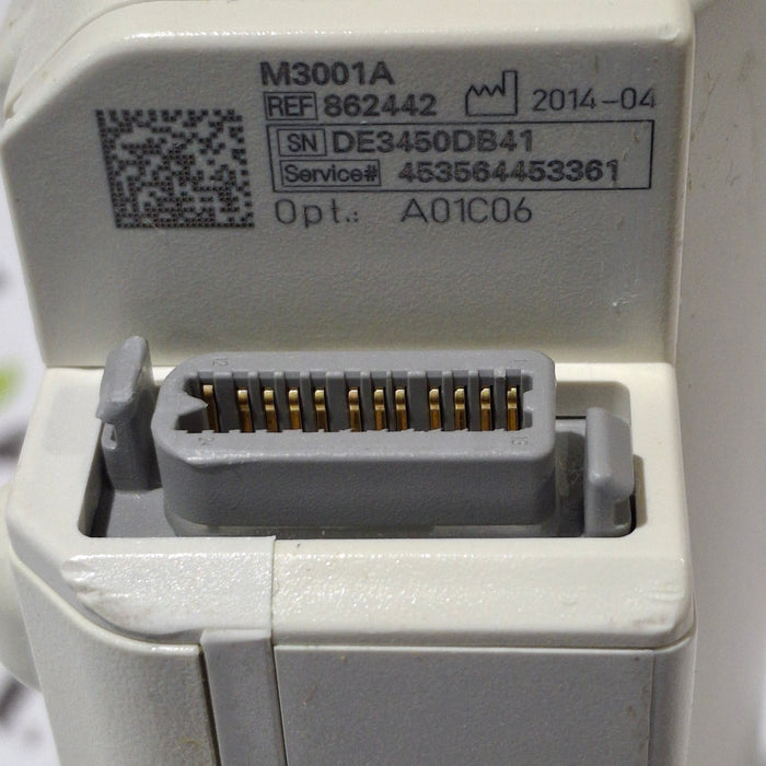 Philips M3001A-A01C06 Fast SpO2, NIBP, ECG, Temp, IBP MMS Module