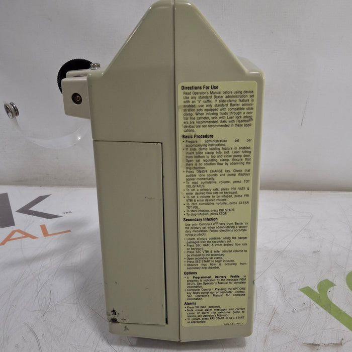 Baxter Flo-Gard 6201 Infusion Pump