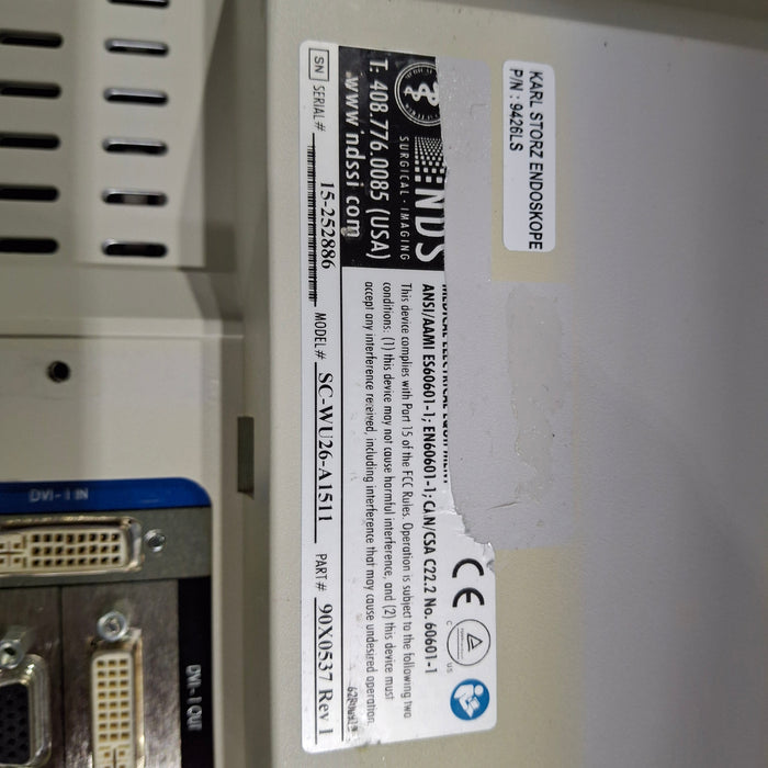 NDS Surgical Imaging SCWU26A1511 26" Medical Monitor