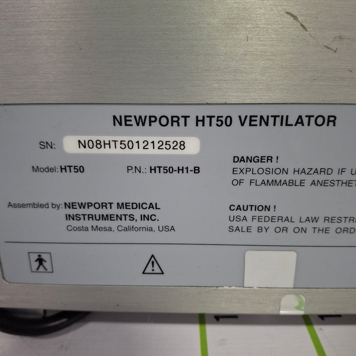 Newport Medical HT50 Ventilator