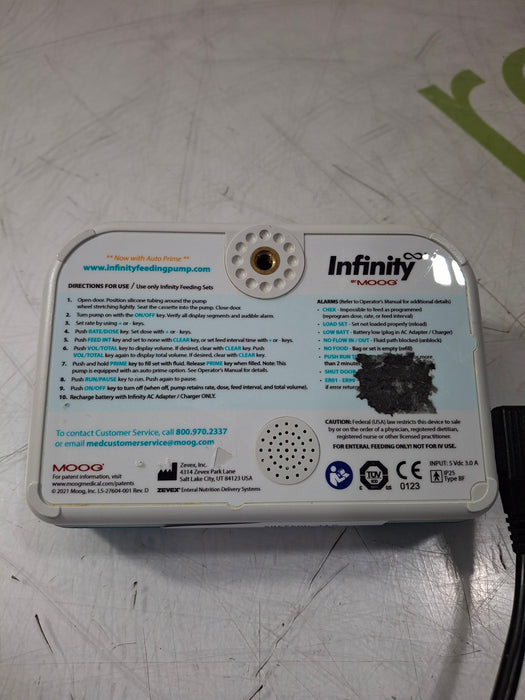 Moog Medical Infinity Enteral Feeding Pump