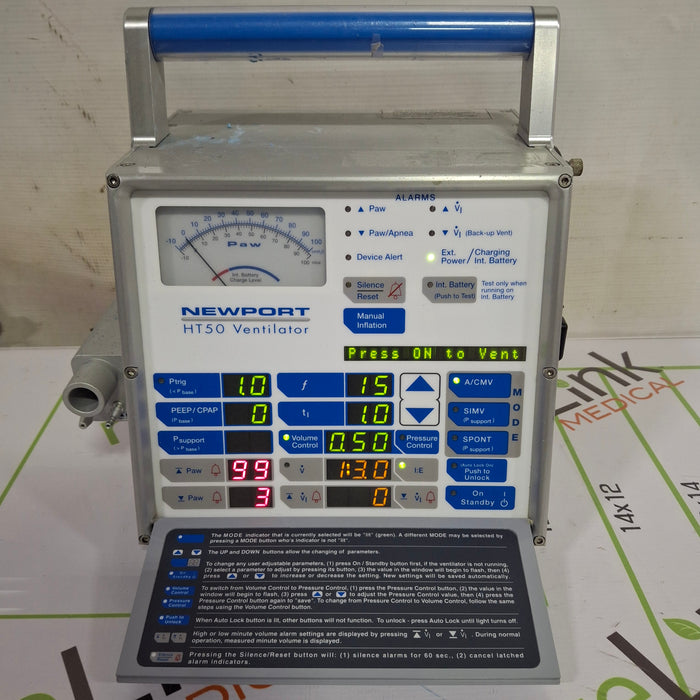 Newport Medical HT50 Ventilator