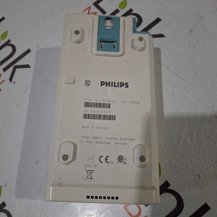 Philips M3001A-A01C06 Fast SpO2, NIBP, ECG, Temp, IBP MMS Module