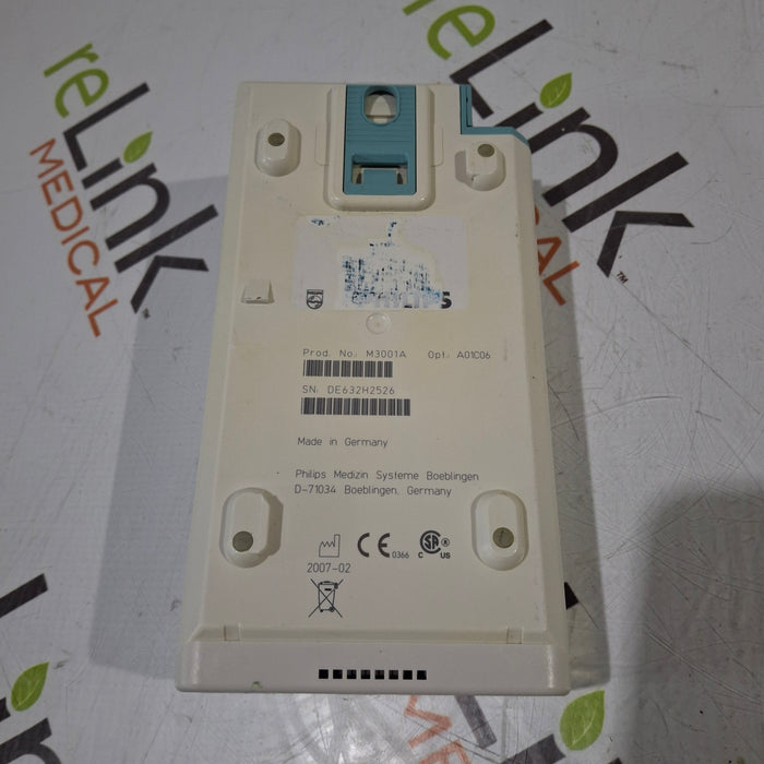 Philips M3001A-A01C06 Fast SpO2, NIBP, ECG, Temp, IBP MMS Module