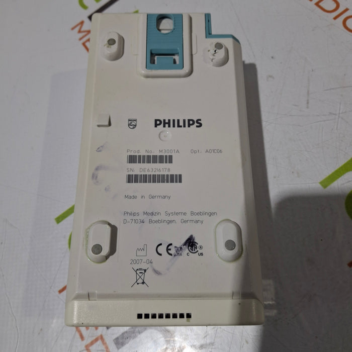 Philips M3001A-A01C06 Fast SpO2, NIBP, ECG, Temp, IBP MMS Module