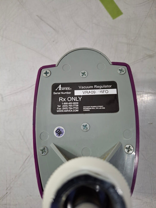 Amvex Vacuum Regulator