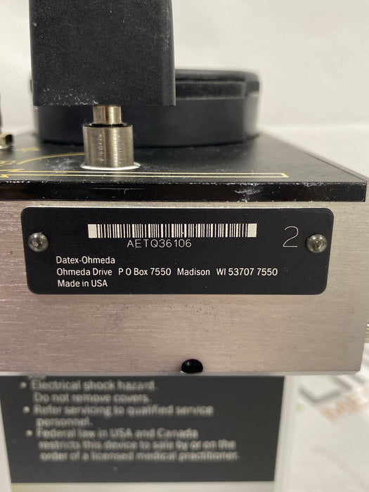 Datex-Ohmeda Tec 6 Plus Desflurane Vaporizer
