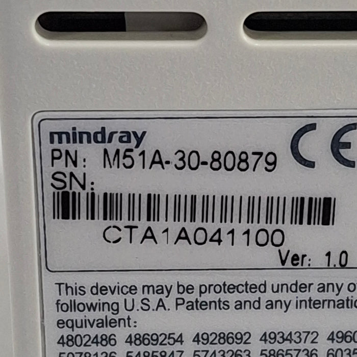 Mindray MPM w/Nellcor Module for DPM6/7