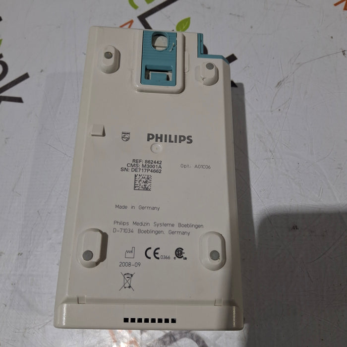 Philips M3001A-A01C06 Fast SpO2, NIBP, ECG, Temp, IBP MMS Module