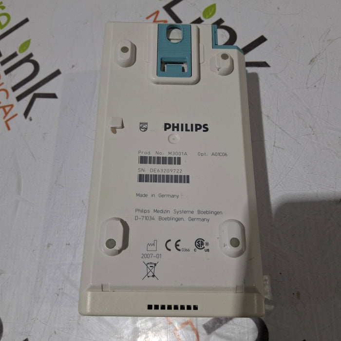 Philips M3001A-A01C06 Fast SpO2, NIBP, ECG, Temp, IBP MMS Module