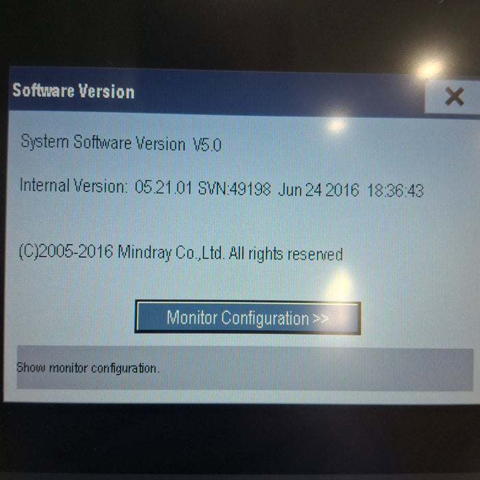 Mindray Passport 12M Patient Monitor