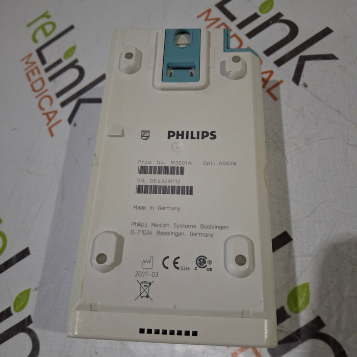 Philips M3001A-A01C06 Fast SpO2, NIBP, ECG, Temp, IBP MMS Module