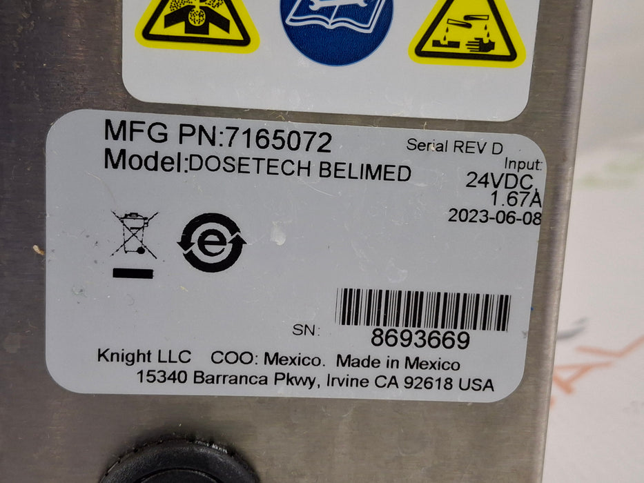 Belimed Inc. Dosetech Dosing Pump