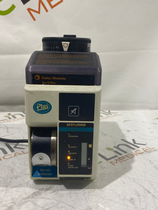 Datex-Ohmeda Tec 6 Plus Desflurane Vaporizer