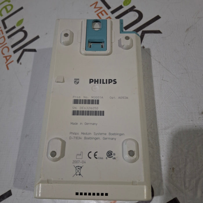 Philips M3001A-A01C06 Fast SpO2, NIBP, ECG, Temp, IBP MMS Module